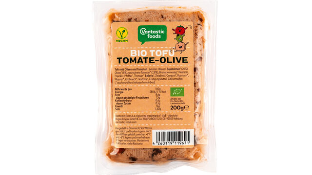 Vantastic Bio Tofu Tomate-Olive (www.vantastic-foods.com)