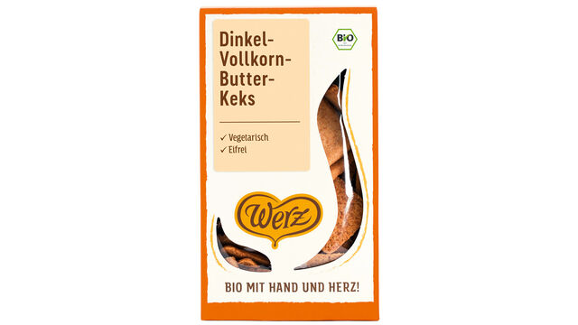 Werz Dinkel-Vollkorn-Butter-Keks (www.werz.bio)