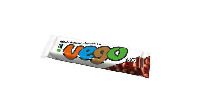 Vego Whole hazelnut chocolate bar (www.vego-chocolate.com)