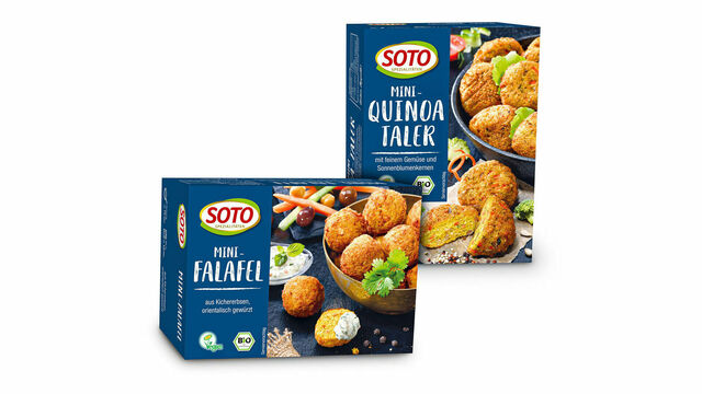 Soto Falafel und Quinoa Taler