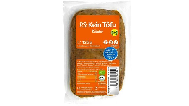 PS: Kein Tofu - Bratstück der Firma Heimatkost