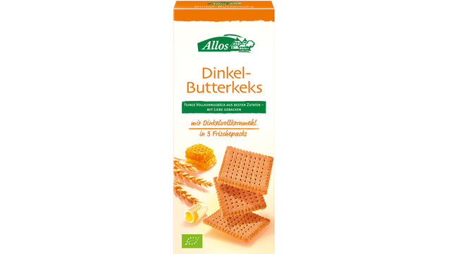 Allos Dinkel-Butterkeks (www.allos.de)