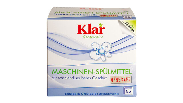 Klar Maschinen-Spülmittel (www.klar.org)