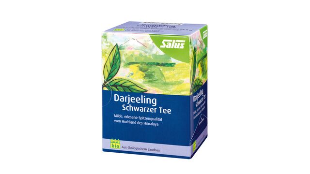 Salus Darjeeling Schwarzer Tee (www.salus.de/tee)