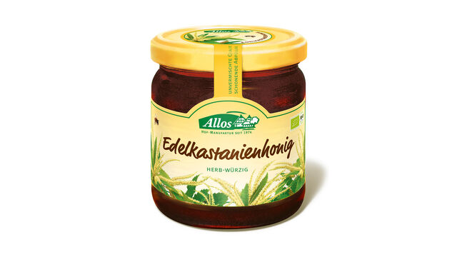 Allos Edelkastanienhonig (www.allos.de)