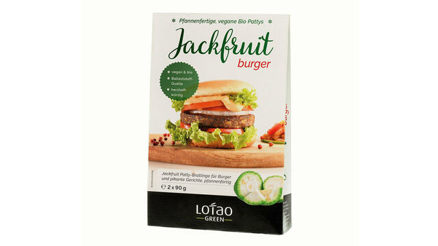 Lotao Jackfruit Burger Bratlinge