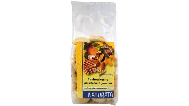 Naturata: Cashewkerne, geröstet & gesalzen
