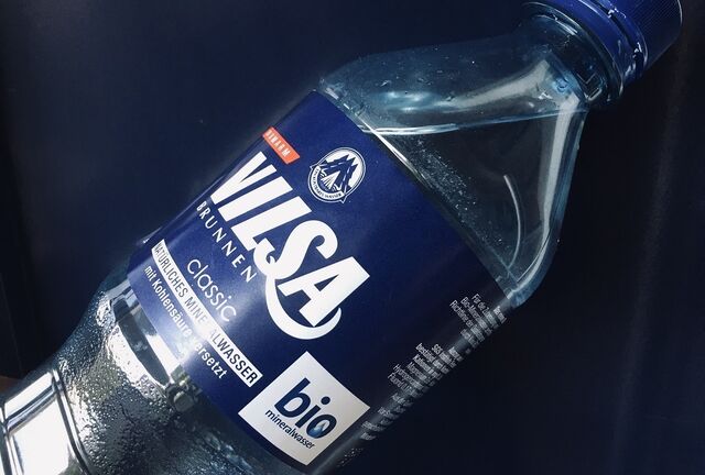 Flasche Vilsa Bio-Mineralwasser