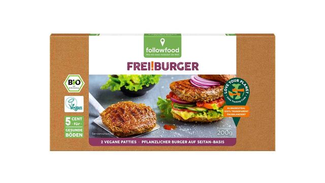 Burger Patties "Freiburger" der Marke followfood