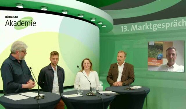 Unter der Leitung von Marcus Wewer diskutierten die Hersteller André Freidler, Karin Lang, Ralf Hoppe und Volkmar Spielberger.