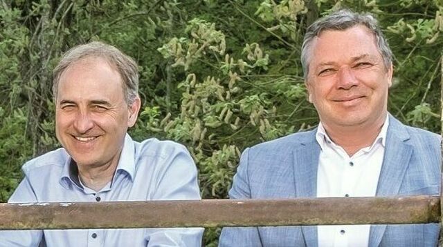 Werz Naturkornmühle Geschäftsführer Michael Winterhoff und Björn Semjan (l.-r.)