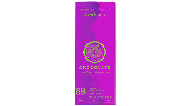 Chocqlate 69 % ungeröstete Kakaobohnen - Himbeere (chocqlate.com)