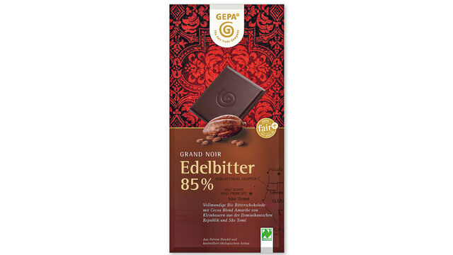 Gepa Grand Noir Edelbitter 85 % (fairtrade.de)