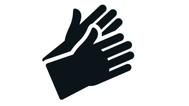 Piktogramm von Handschuhen